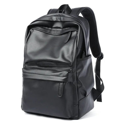 Sac à Dos Cuir Homme Paolo | La Casa du Cuir Noir / Cuir Imperméable Sacs à dos