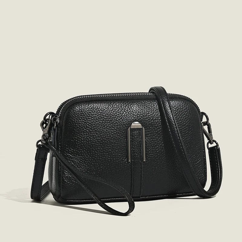 Black Sac Cuir Femme, Sac à Main Femme Tendance, sac main pas cher pour femme, sac en besace femme, Sac a Main Femme, sac en besace femme