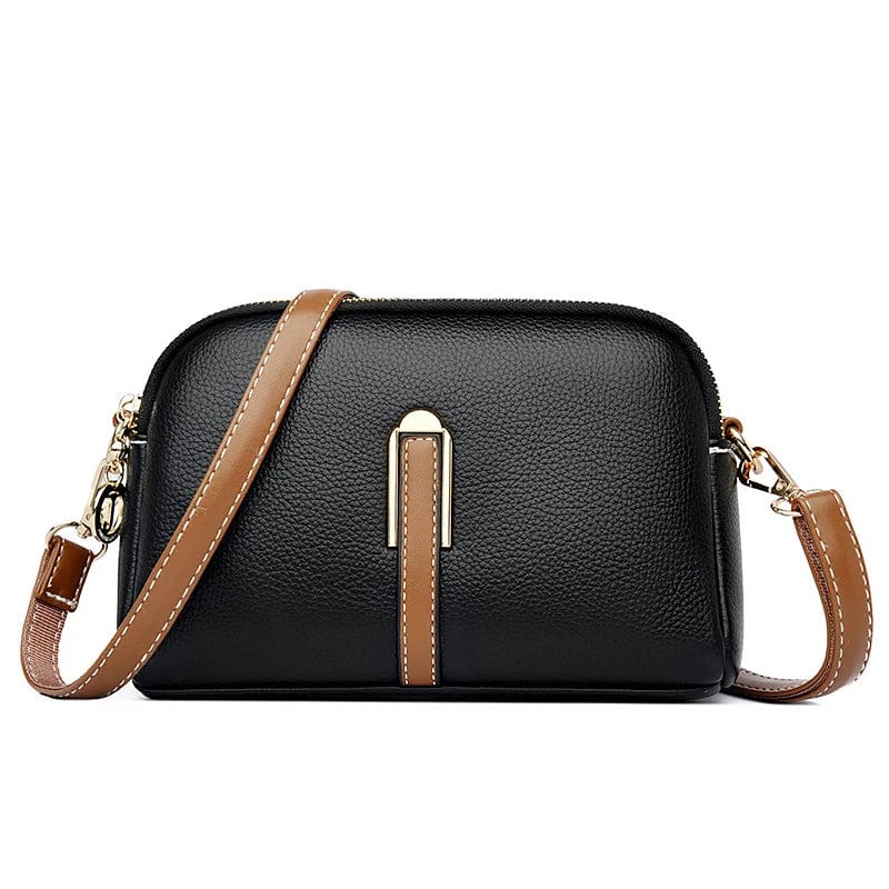 Black Sac Cuir Femme, Sac à Main Femme Tendance, sac main pas cher pour femme, sac en besace femme, Sac a Main Femme, sac en besace femme