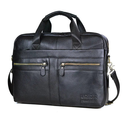 Sac Ordinateur Homme Cuir Juan | La Casa du Cuir Noir / Cuir Sac Ordinateur