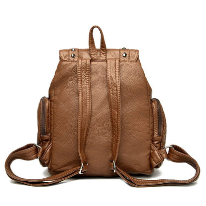 Sac à Dos Bleu | La Casa du Cuir Bleu / Cuir Vegan sac à dos