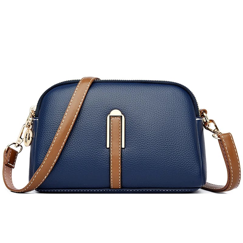 Blue Sac Cuir Femme, Sac à Main Femme Tendance, sac main pas cher pour femme, sac en besace femme, Sac a Main Femme, sac en besace femme