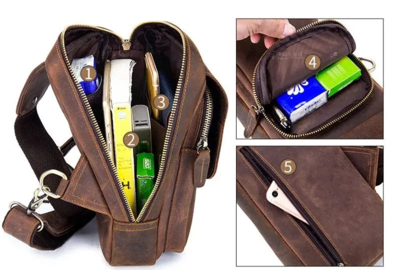 Sac Banane Homme – La Casa Du Cuir