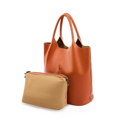 Sac Cabas XXL Grande Contenance | La Casa du Cuir Marron / Cuir Véritable