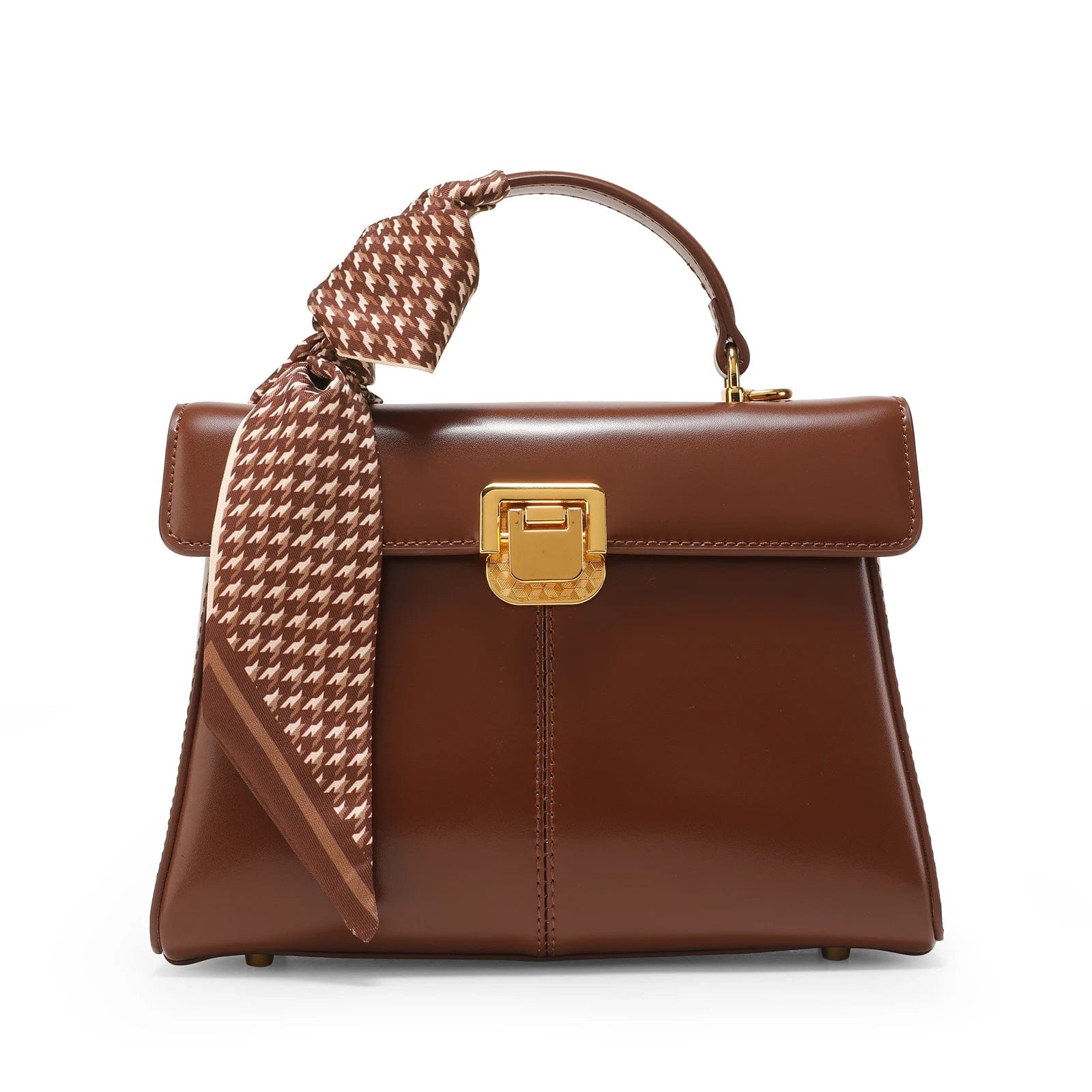 Café / Cuir Sac Cuir Femme