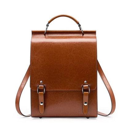 Sac à Dos Cuir Femme Lizeth, sac cours cuir, sac à dos femme tendance 2025