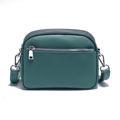 Sac a Main Femme Laure | La Casa du Cuir Vert Foncé / Cuir Sac Cuir Femme