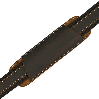 Sac en Cuir de Voyage pour Homme Edouard | La Casa du Cuir Marron Foncé / Cuir Véritable Sac de voyage