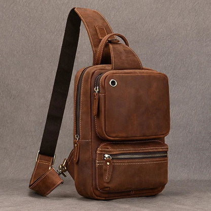 Sac Banane Cuir Homme Rolando | La Casa du Cuir Sacs banane