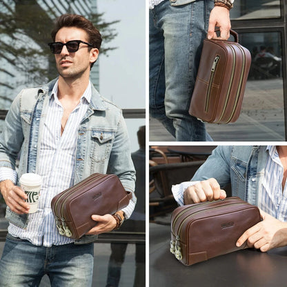 Grande Trousse de Toilette Homme｜La Casa Du Cuir