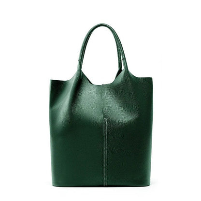 Sac Cabas XXL Grande Contenance | La Casa du Cuir Vert / Cuir Véritable