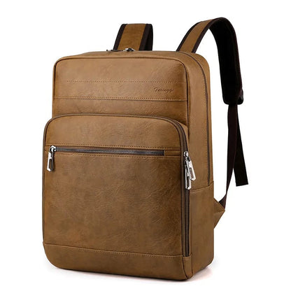 Sac à Dos Cuir Homme Marco | La Casa du Cuir Marron Claire / Cuir PU Sacs à dos