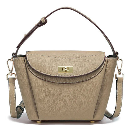 Sac Besace Femme Anne | La Casa du Cuir Kaki / Cuir sac à main