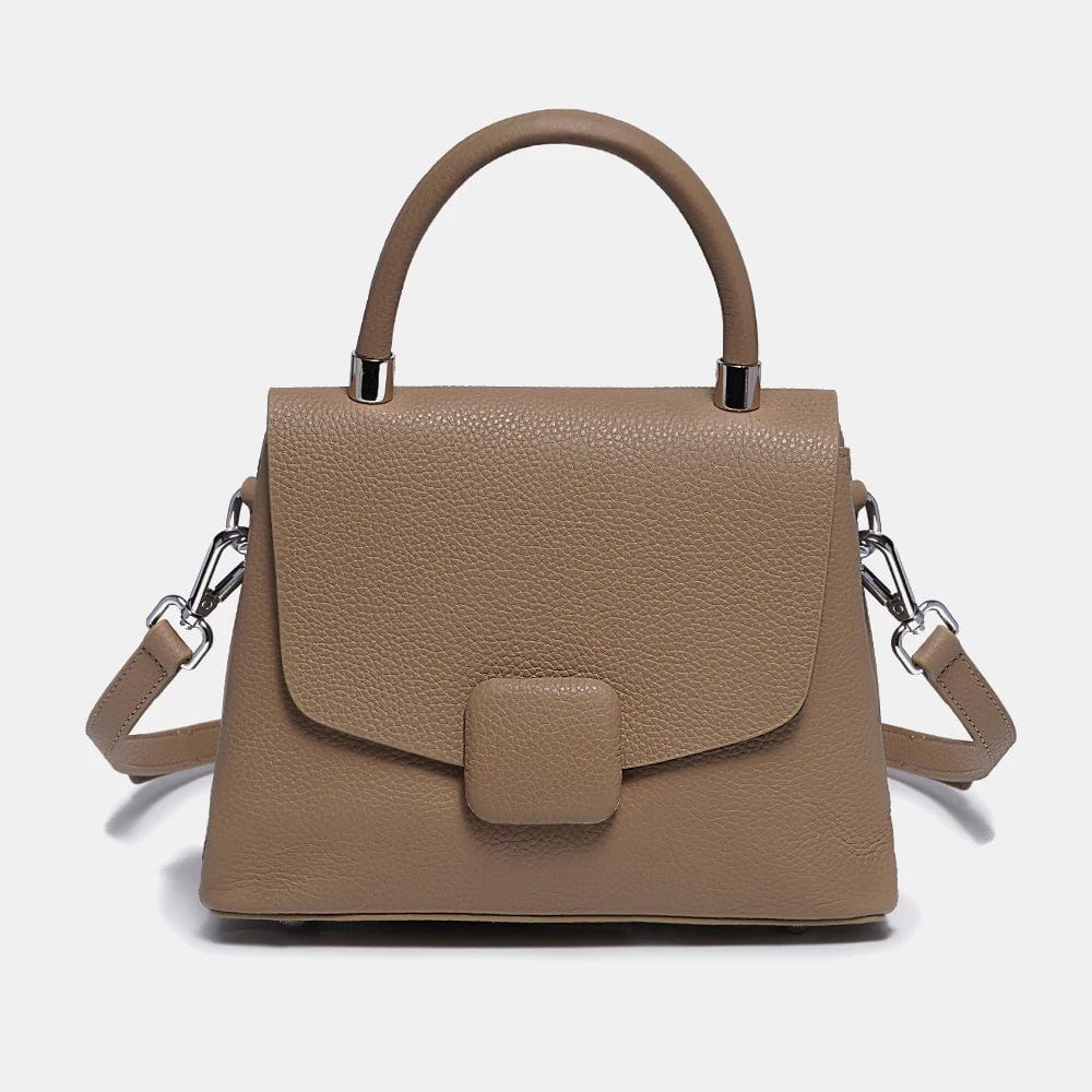 Khaki Sac Cuir Femme, Sac à Main Femme Tendance, sac main pas cher pour femme, sac en besace femme, Sac a Main Femme, sac en besace femme