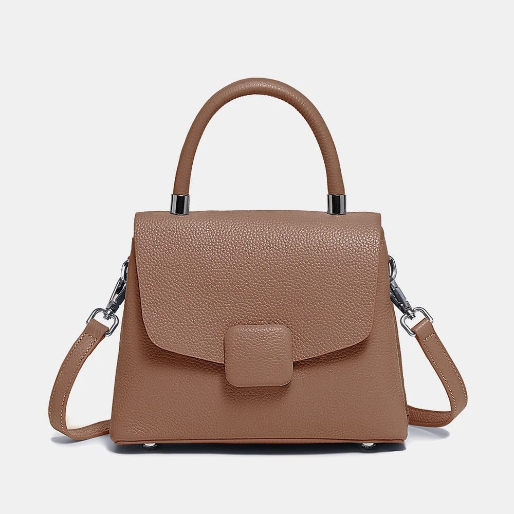 Light Coffee Sac Cuir Femme, Sac à Main Femme Tendance, sac main pas cher pour femme, sac en besace femme, Sac a Main Femme, sac en besace femme