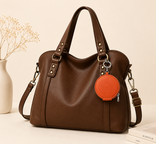 Mini Porte-Monnaie Charm | Porte-Monnaie Femme Tendance Sac Cuir