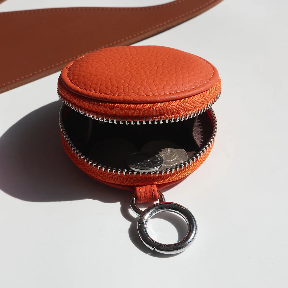 Mini Porte-Monnaie Charm | Porte-Monnaie Femme Tendance Sac Cuir