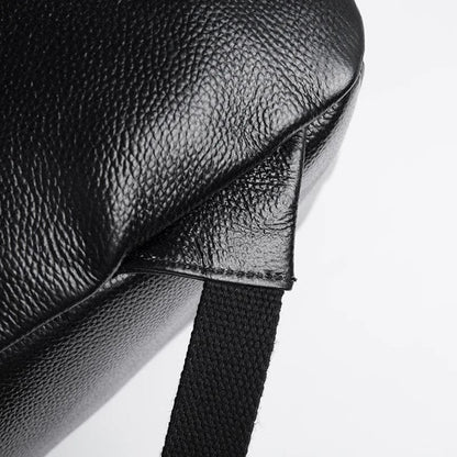 Sac à Dos Ordinateur Femme Tendance | La Casa du Cuir Noir / Cuir Véritable / 17 Pouces sac à dos