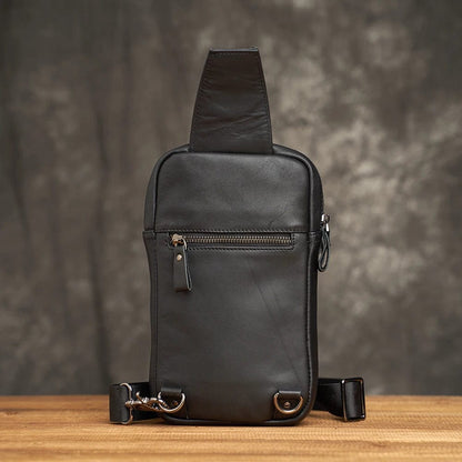 Sac Banane Homme Tendance Noir | La Casa du Cuir Noir / Cuir Sac Banane