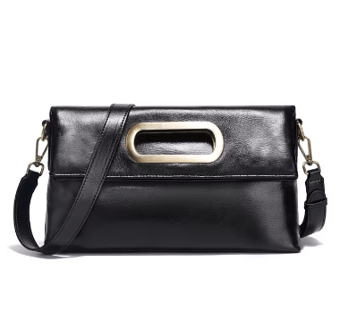 Sac à Main Tendance Femme Gabrielle | La Casa du Cuir Noir / Cuir Sac bandoulière