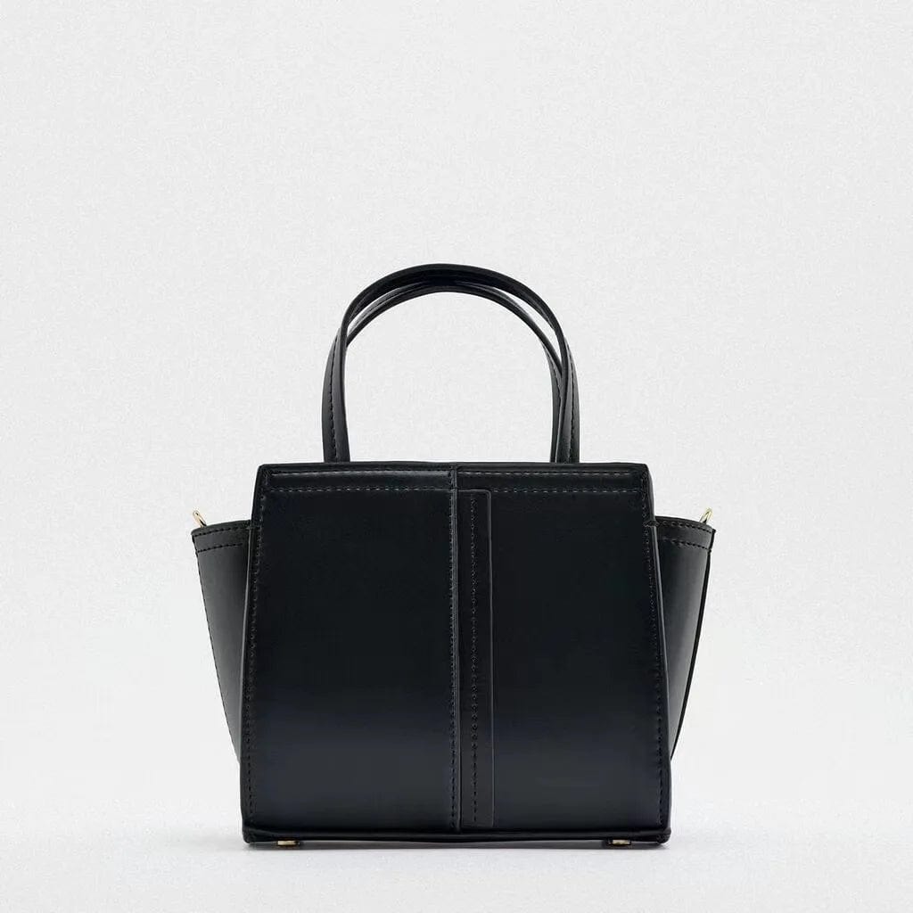 Noir / Cuir PU Sac Cuir Femme