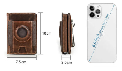 Porte Carte Bancaire cuir Homme｜La Casa Du Cuir Café