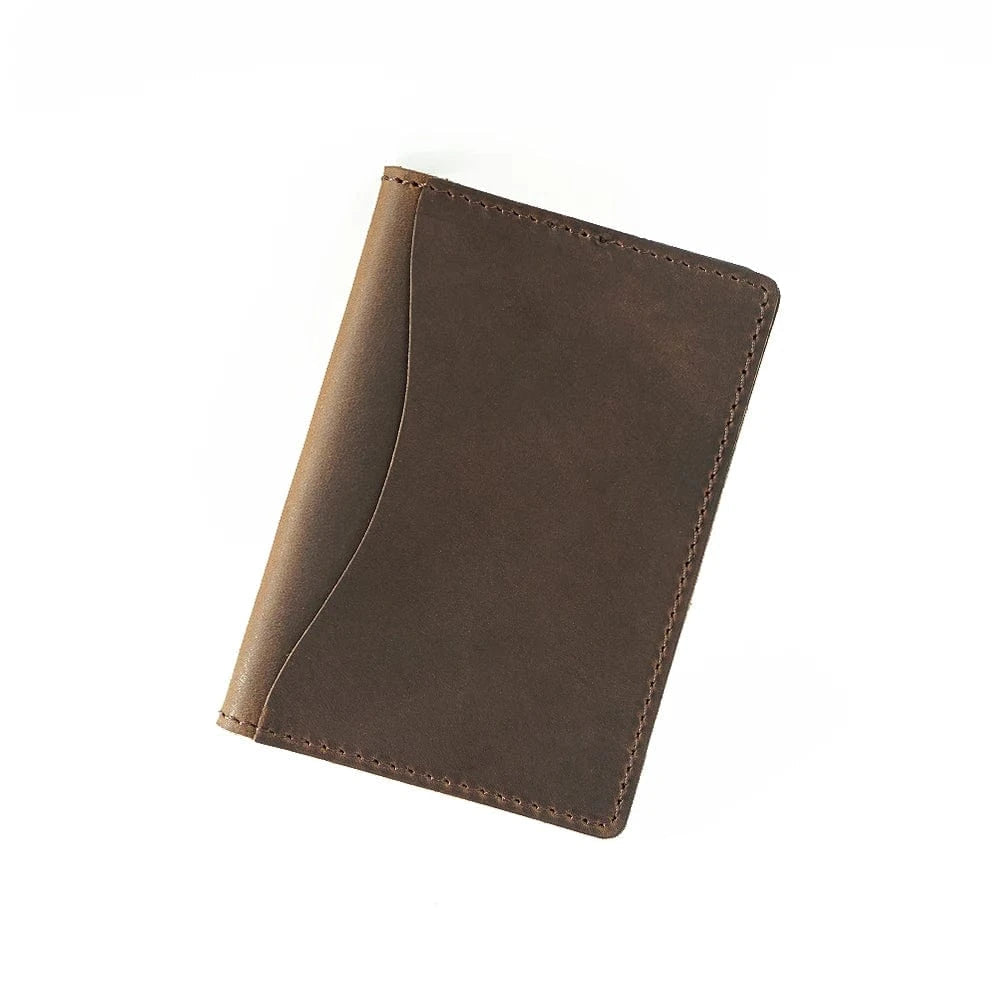 Porte Carte Cuir Femme Brown