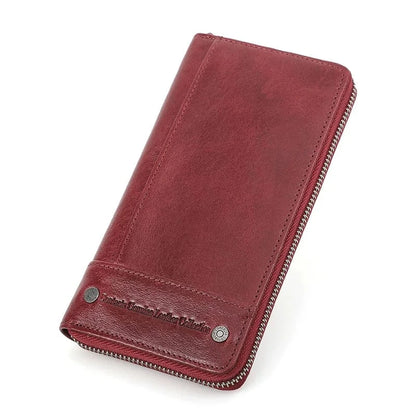 Porte Carte en Cuir pour Femme｜La Casa Du Cuir Rouge