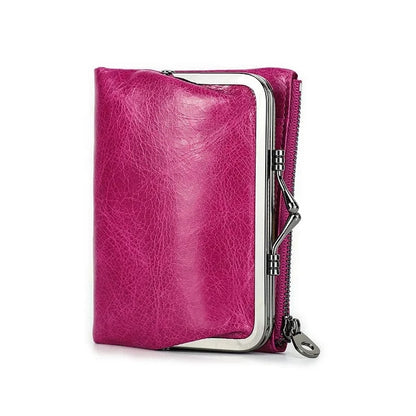 Porte Carte et Porte Monnaie Femme｜La Casa Du Cuir Rose