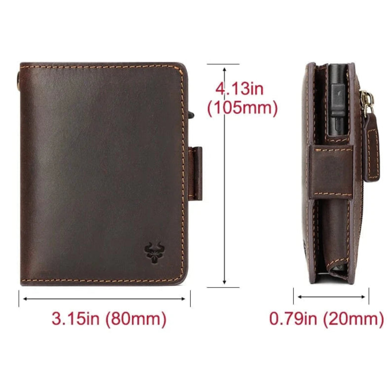 Portefeuille hachée TENBST pour homme avec Tunisia Portefeuille hachée TENBST pour homme avec Tunisia