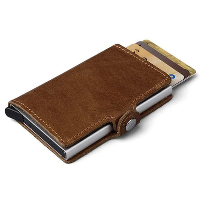 Porte Carte Homme Automatique｜La Casa Du Cuir Café