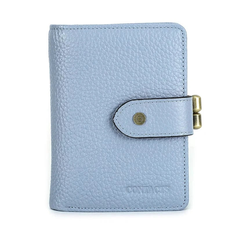 Porte Carte Luxe Femme blue / CHINA