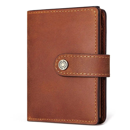 Porte Carte Porte Monnaie Homme｜La Casa Du Cuir Marron