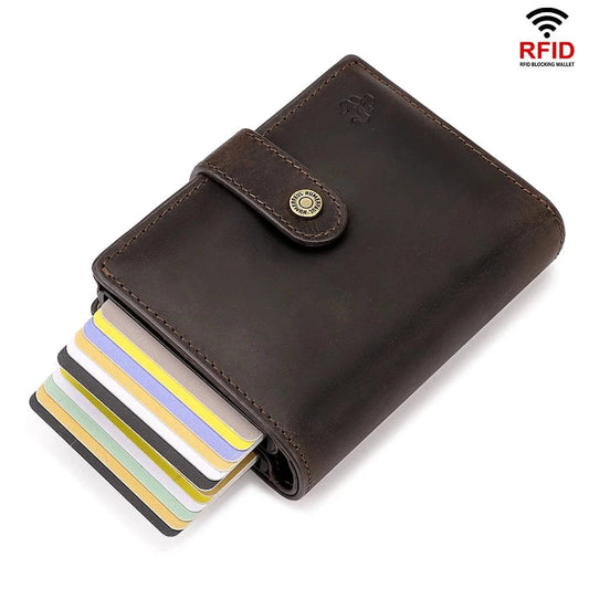 Porte Monnaie et Porte Carte pour Homme｜La Casa Du Cuir Café