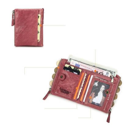 Porte Monnaie Porte Carte Cuir Femme｜La Casa Du Cuir