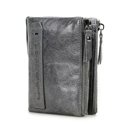 Porte Monnaie Porte Carte Cuir Femme｜La Casa Du Cuir Gris