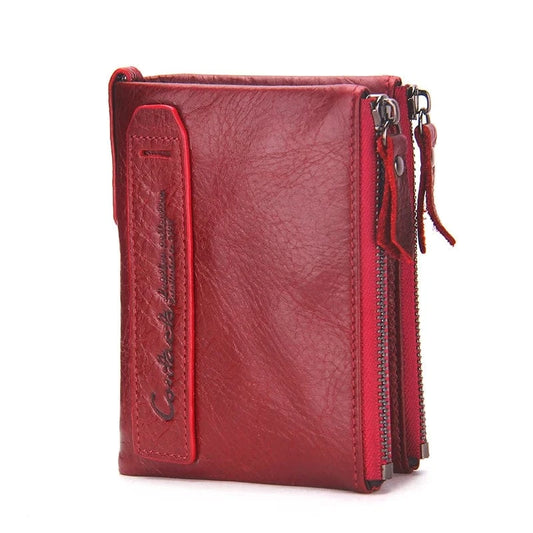 Porte Monnaie Porte Carte Cuir Femme｜La Casa Du Cuir Rouge