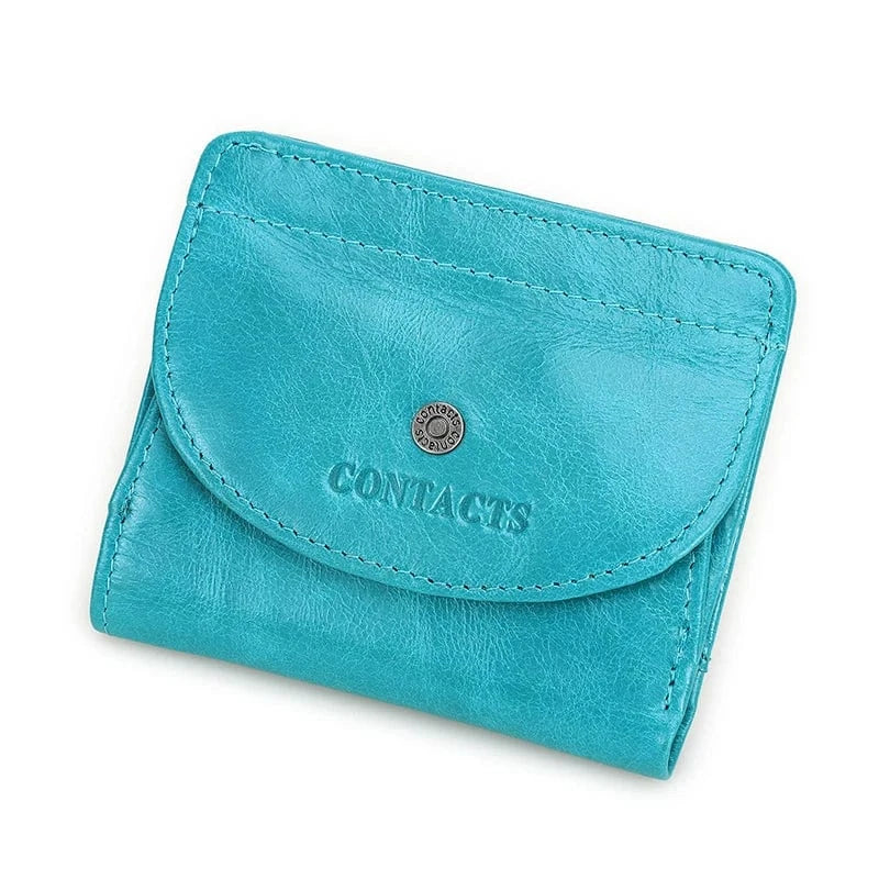 Porte Monnaie Porte Cartes Femme Blue