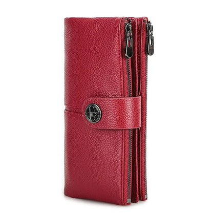 Porte Carte en Cuir Femme｜La Casa Du Cuir Rouge