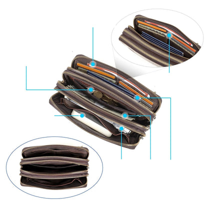 Portefeuille 3 Volets Homme Cuir｜La Casa Du Cuir