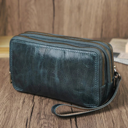 Portefeuille 3 Volets Homme Cuir｜La Casa Du Cuir Bleu / Cuir
