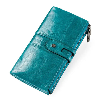 Portefeuille Cuir Femme｜La Casa Du Cuir Bleu / Cuir