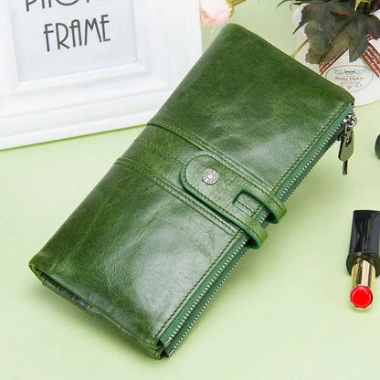 Portefeuille Cuir Femme｜La Casa Du Cuir Vert / Cuir