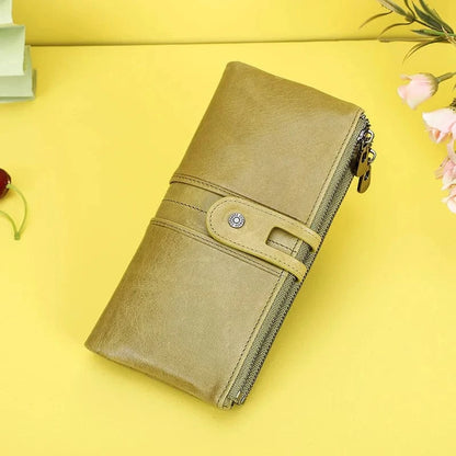 Portefeuille Cuir Femme｜La Casa Du Cuir Jaune / Cuir