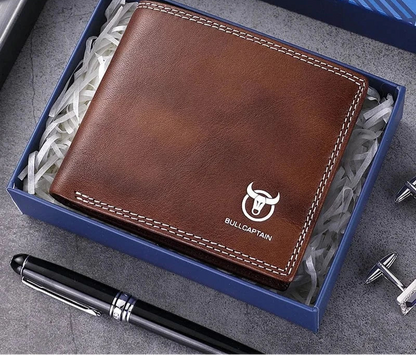 Portefeuille Cuir Homme｜La Casa Du Cuir Café / Cuir