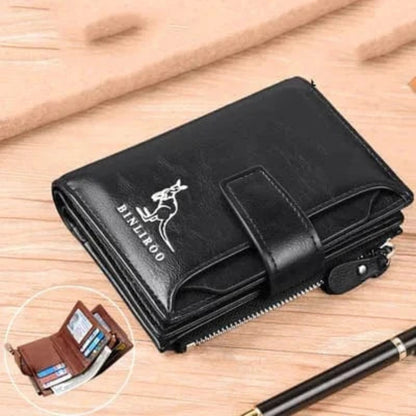 Portefeuille Cuir Homme Marron｜La Casa Du Cuir Noir / Cuir (PU)