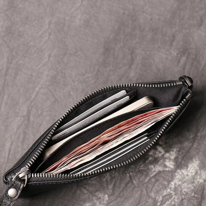 Portefeuille Cuir Luxe Homme｜La Casa Du Cuir Noir / Cuir