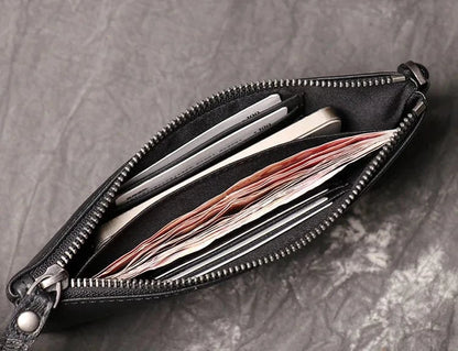 Portefeuille Cuir Luxe Homme｜La Casa Du Cuir Noir / Cuir