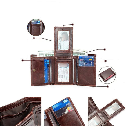 Portefeuille Cuir Marron Homme｜La Casa Du Cuir
