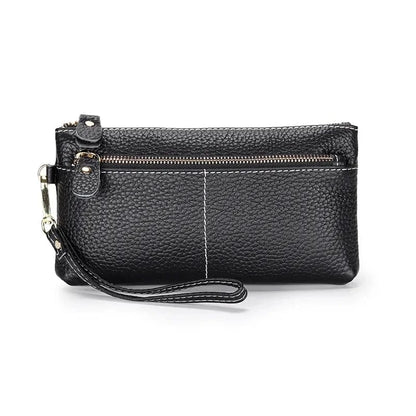 Portefeuille Cuir Souple Femme｜La Casa Du Cuir Noir / Cuir